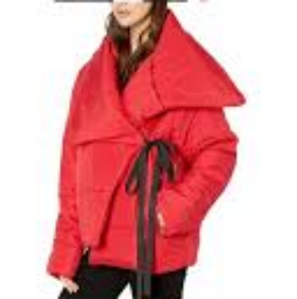 Romeo & Juliet Surplice Puffy Wrap Jacket